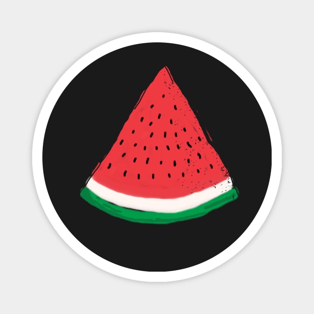 Watermelon Palestine Magnet by massingso